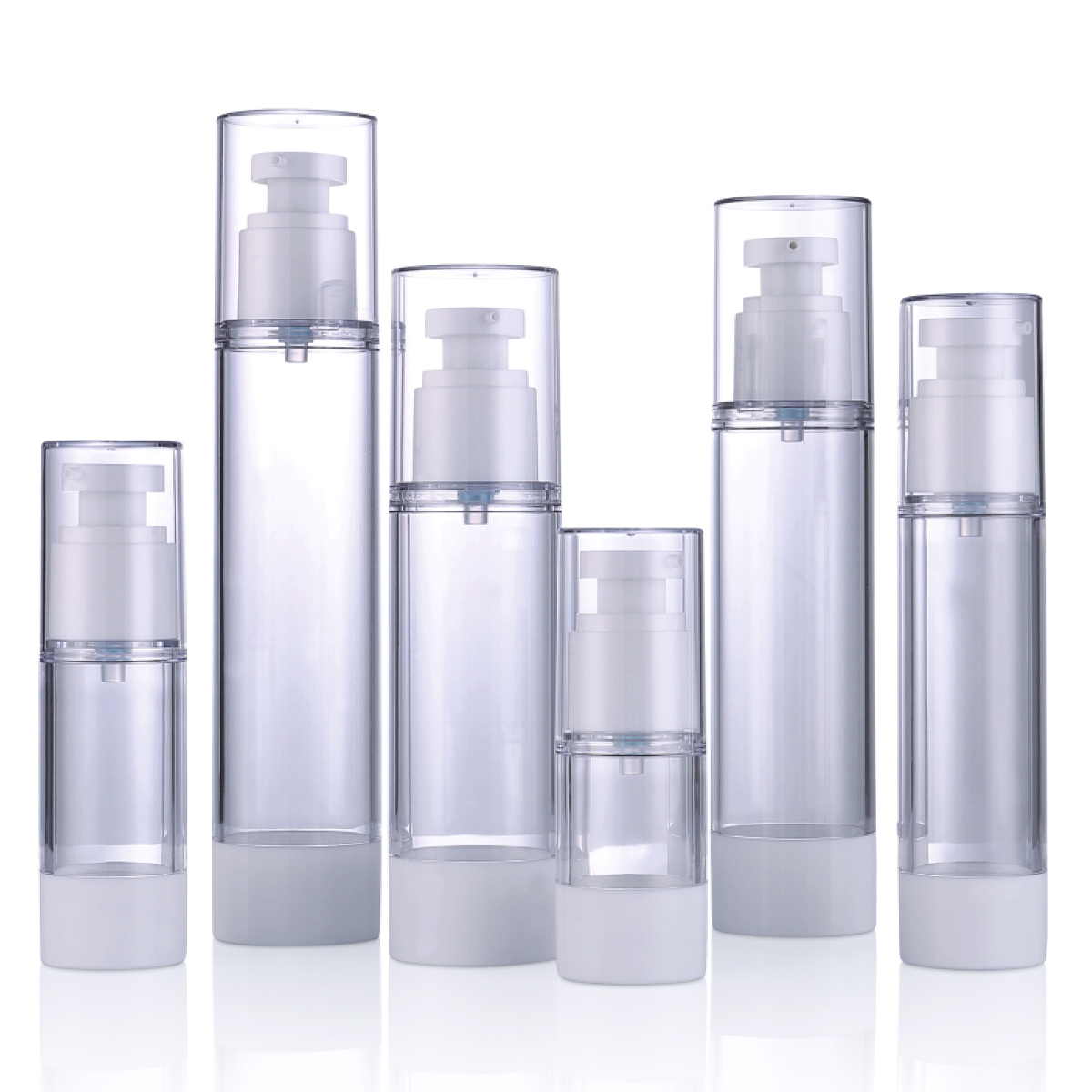 15ml 30ml 50ml 80ml 100ml 120ml 플라스틱 로션 병 생태 친환경 화장품 용기 애완 동물 토너 airless 펌프 스프레이 병 L02