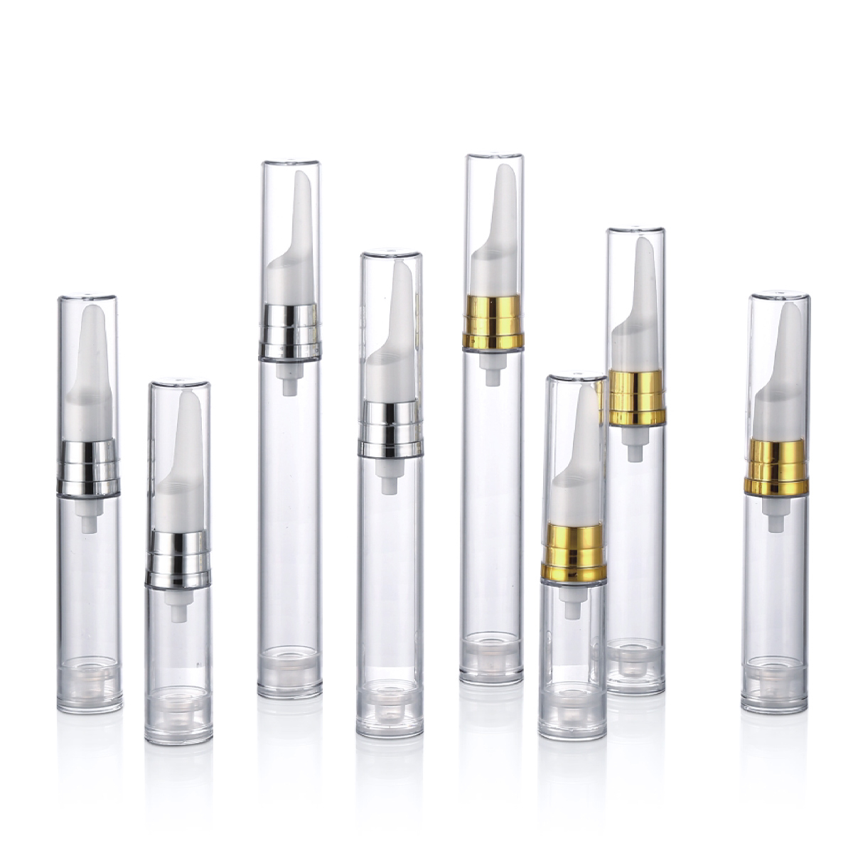 5ml 10ml 12ml 15ml 빈 화장품 포장 아이 크림 에멀젼 펌프 에어리스 병 Y01