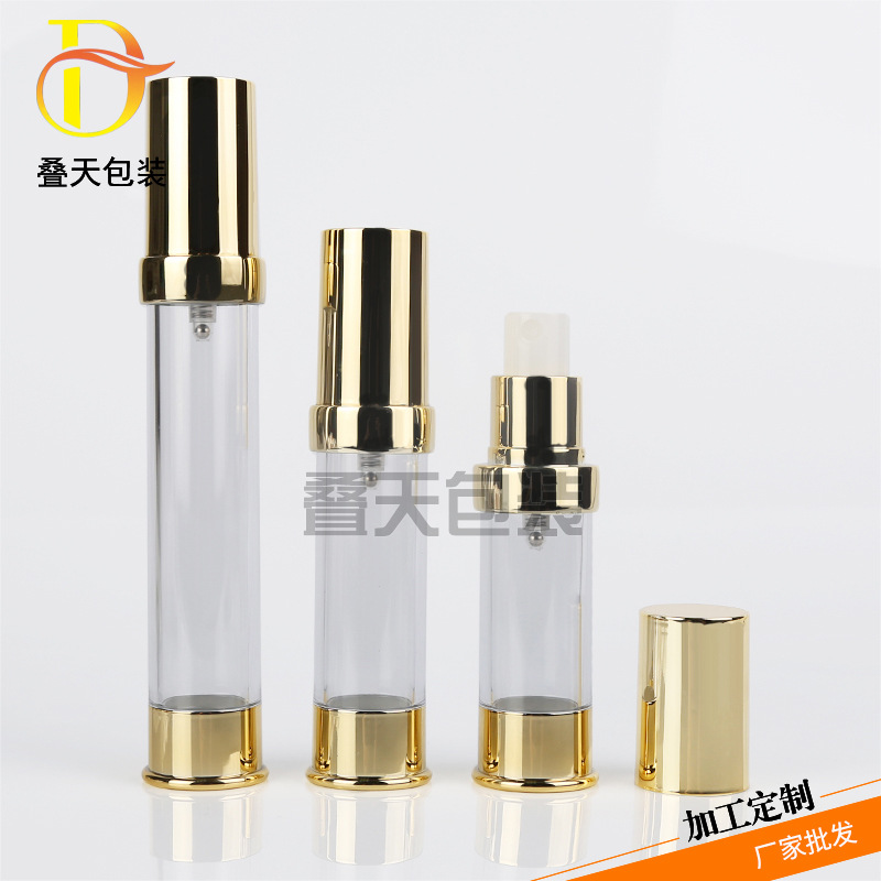 15ml 20ml 30ml 화장품 스프레이 병 토너 물 보충 병 진공 병